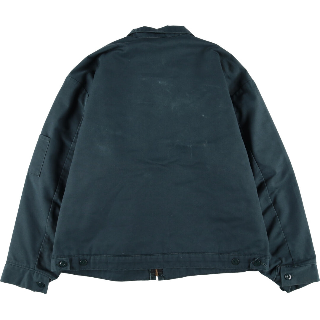 90'S Red Kap Padded Work Jacket, Made in USA, Men's XL, Vintage polyester Khaki type Vintage Second Hand