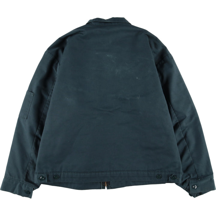 90'S Red Kap Padded Work Jacket, Made in USA, Men's XL, Vintage polyester Khaki type Vintage Second Hand