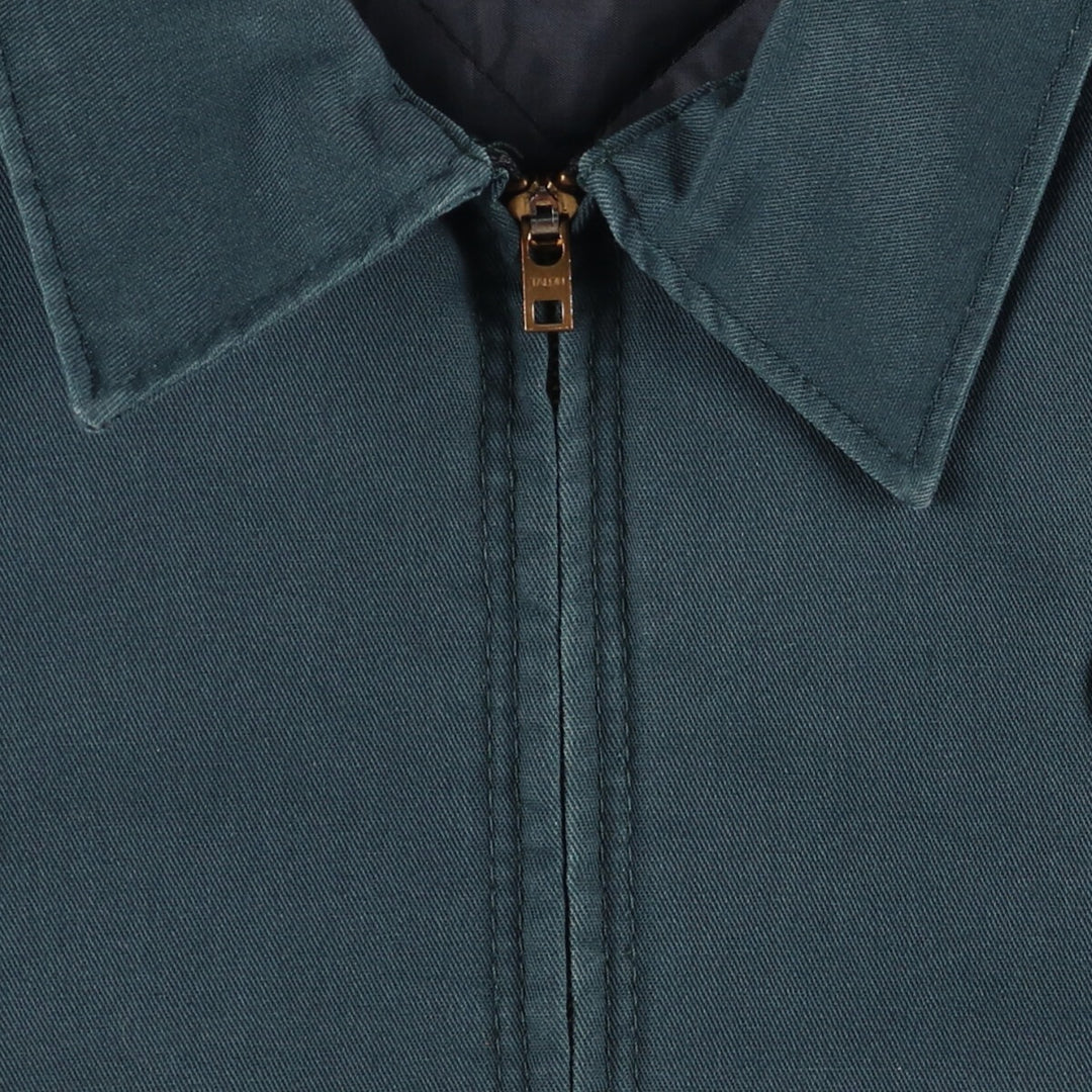 90'S Red Kap Padded Work Jacket, Made in USA, Men's XL, Vintage polyester Khaki type Vintage Second Hand