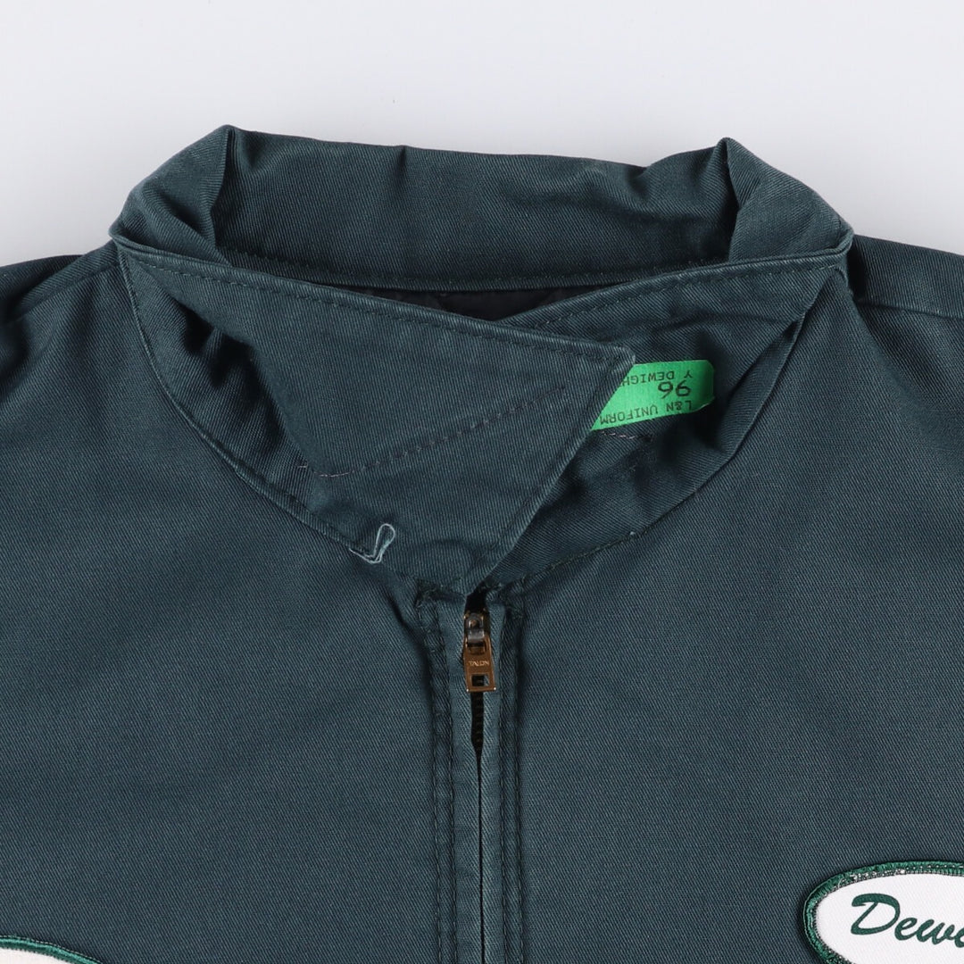 90'S Red Kap Padded Work Jacket, Made in USA, Men's XL, Vintage polyester Khaki type Vintage Second Hand