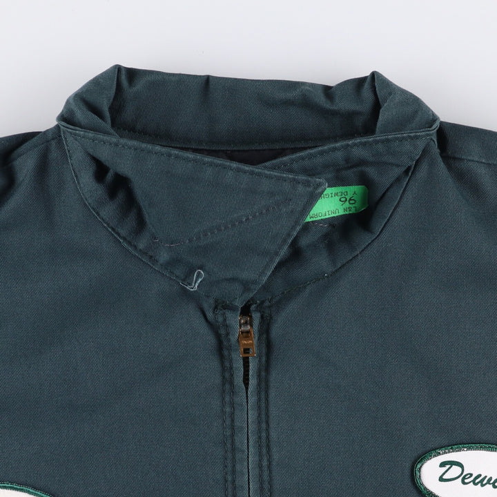 90'S Red Kap Padded Work Jacket, Made in USA, Men's XL, Vintage polyester Khaki type Vintage Second Hand