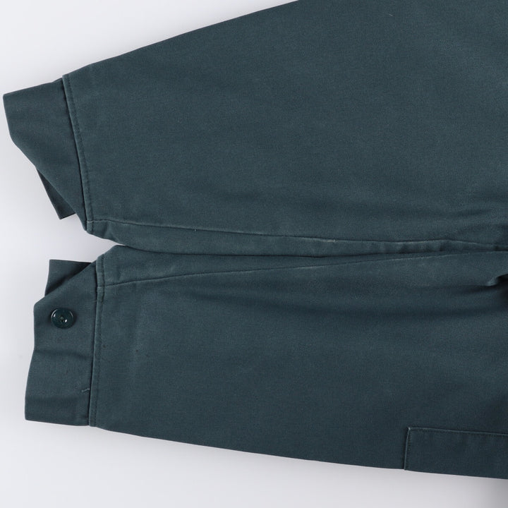 90'S Red Kap Padded Work Jacket, Made in USA, Men's XL, Vintage polyester Khaki type Vintage Second Hand