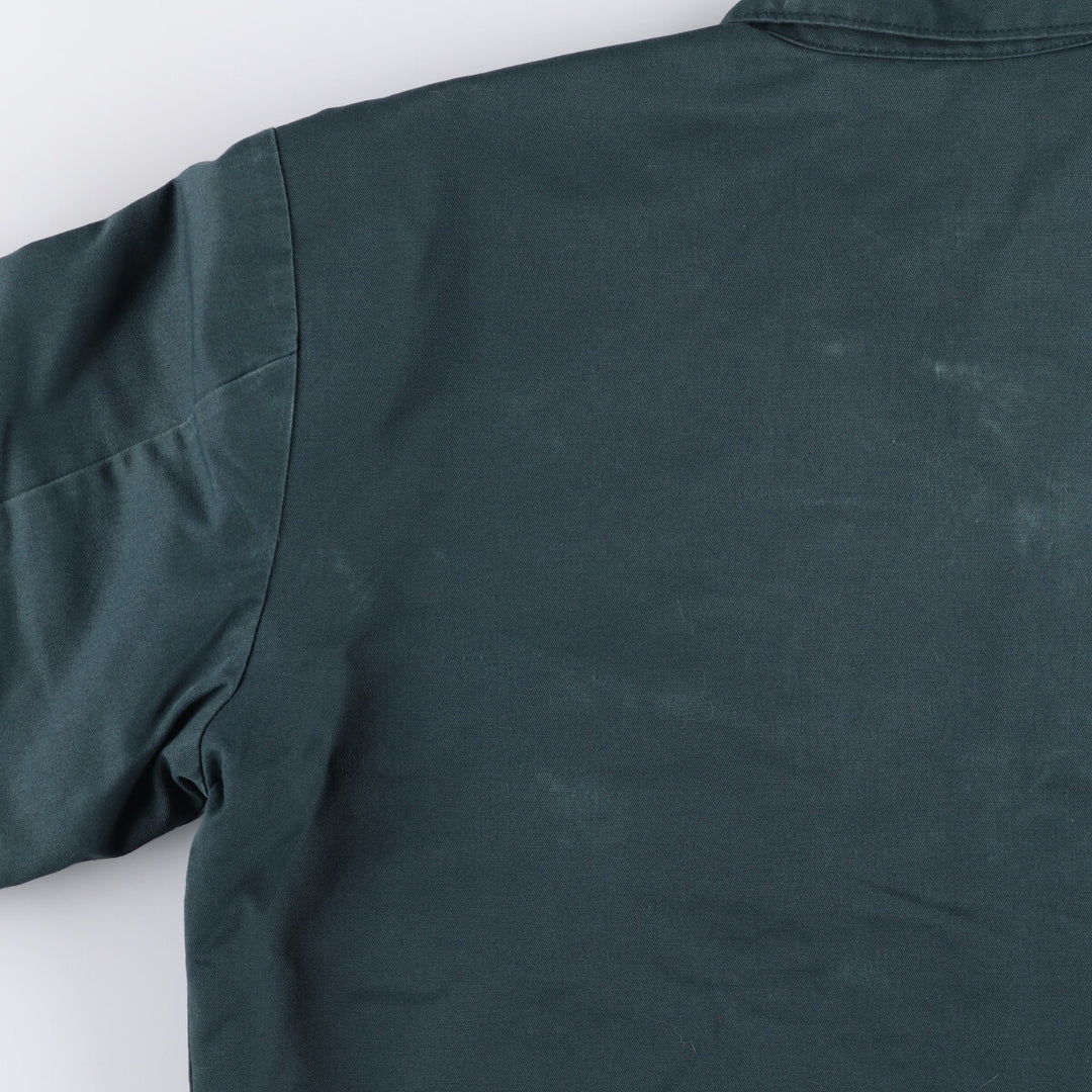 90'S Red Kap Padded Work Jacket, Made in USA, Men's XL, Vintage polyester Khaki type Vintage Second Hand