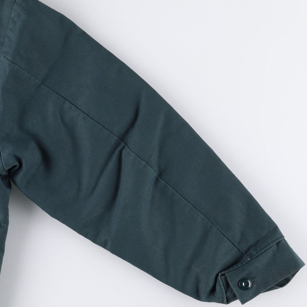 90'S Red Kap Padded Work Jacket, Made in USA, Men's XL, Vintage polyester Khaki type Vintage Second Hand