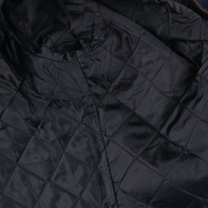 90'S Red Kap Padded Work Jacket, Made in USA, Men's XL, Vintage polyester navy blue type Vintage Second Hand