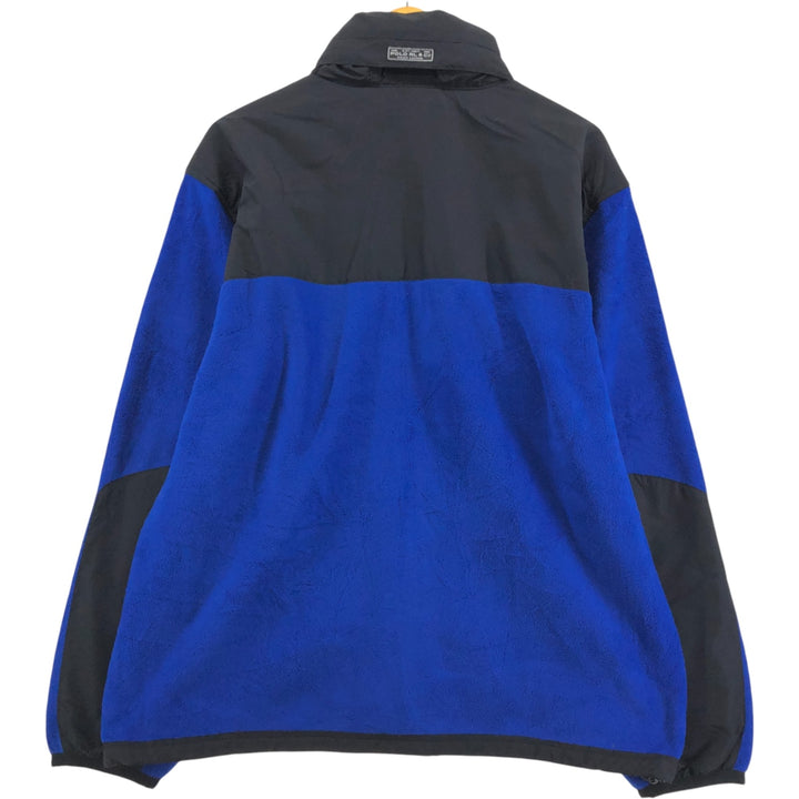 Ralph Lauren POLO by Ralph Lauren fleece jacket, men's size L polyester black type Vintage Second Hand
