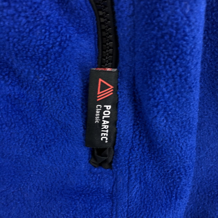 Ralph Lauren POLO by Ralph Lauren fleece jacket, men's size L polyester black type Vintage Second Hand