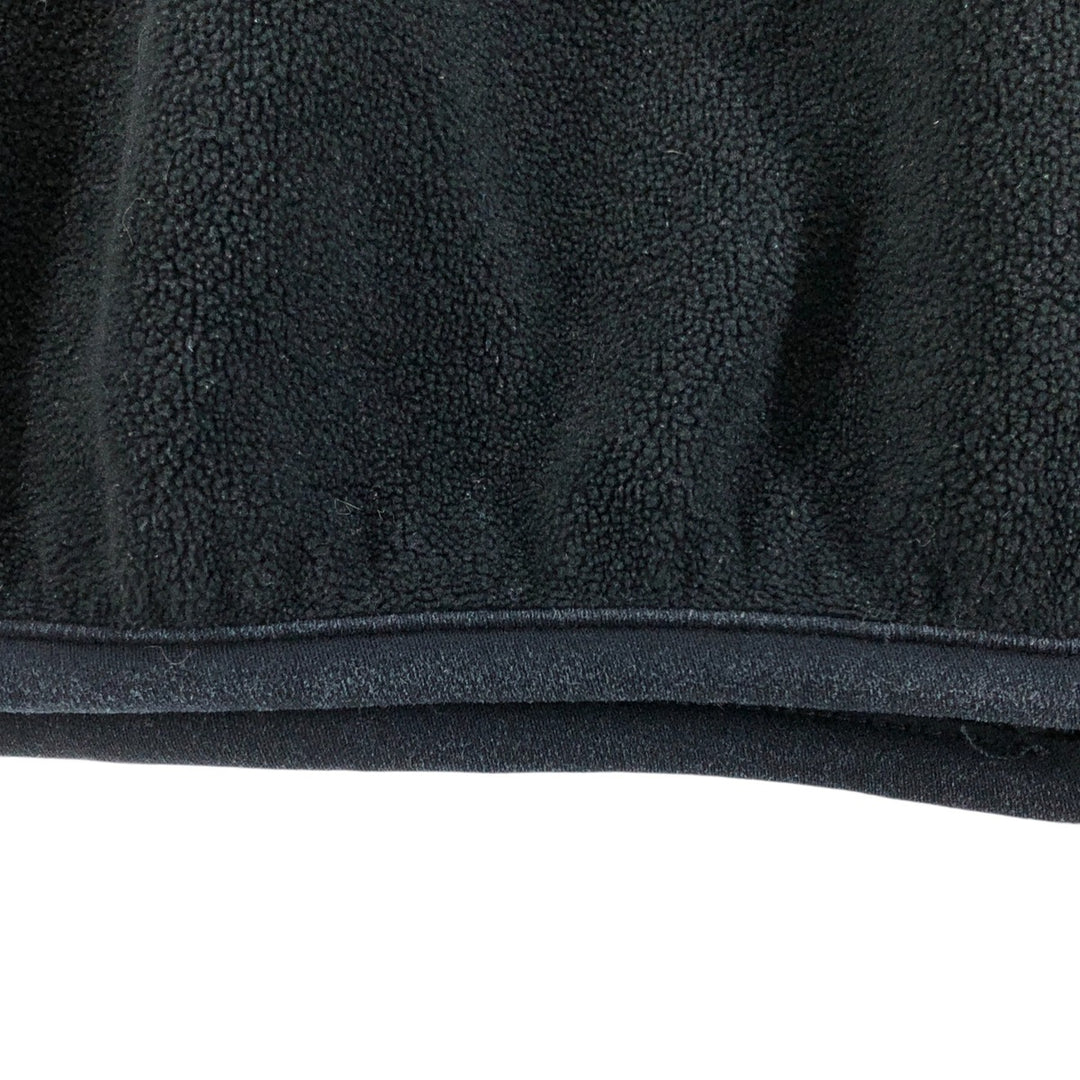 Vintage 90'S Polo by Ralph Lauren half-zip fleece pullover, made in the USA, size M. polyester black type Vintage Second Hand