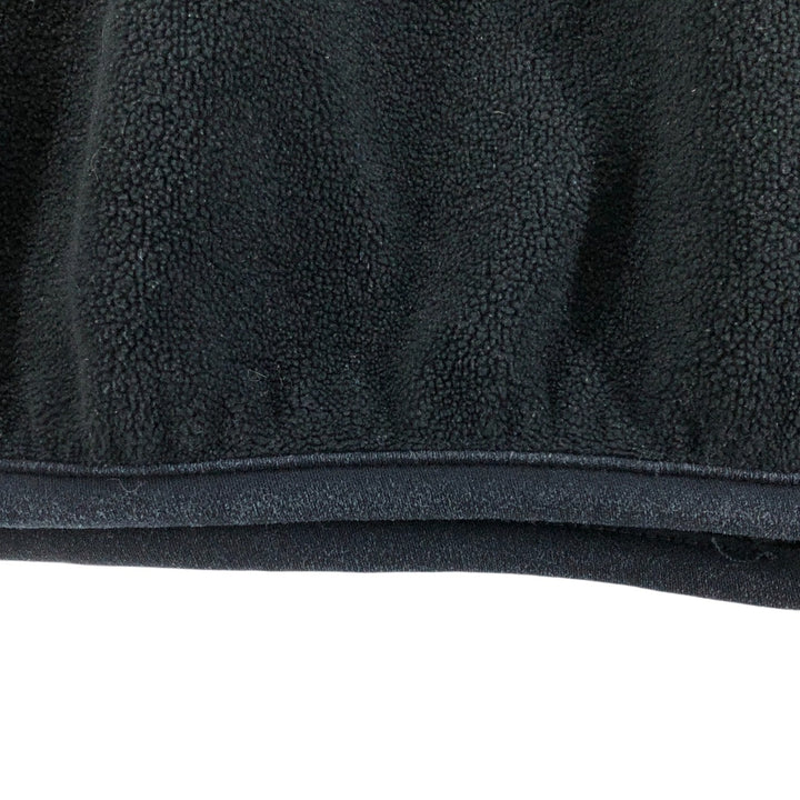 Vintage 90'S Polo by Ralph Lauren half-zip fleece pullover, made in the USA, size M. polyester black type Vintage Second Hand