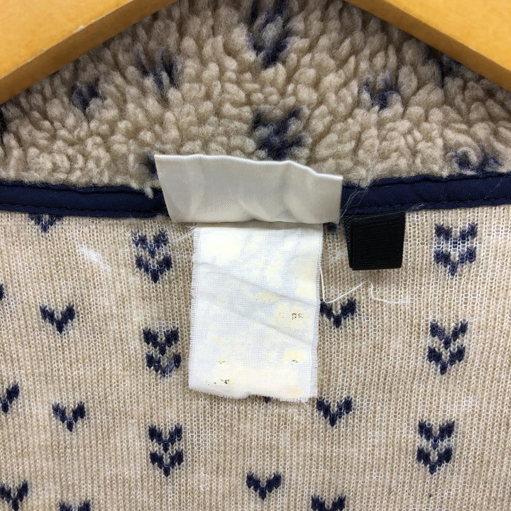 Vintage LL Bean fleece jacket from the 1980'S to 1990s, size L. unclear Beige type Vintage Second Hand