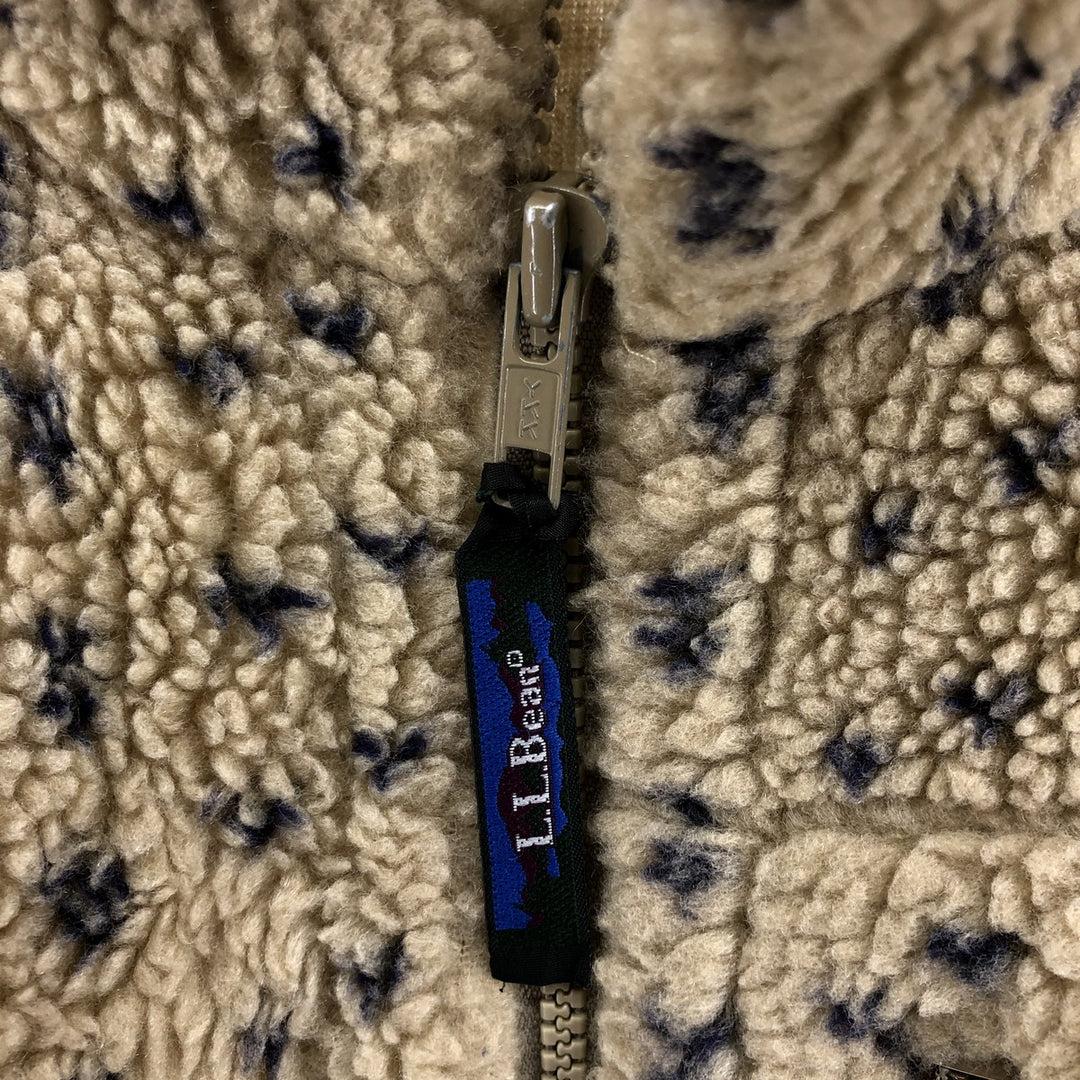 Vintage LL Bean fleece jacket from the 1980'S to 1990s, size L. unclear Beige type Vintage Second Hand