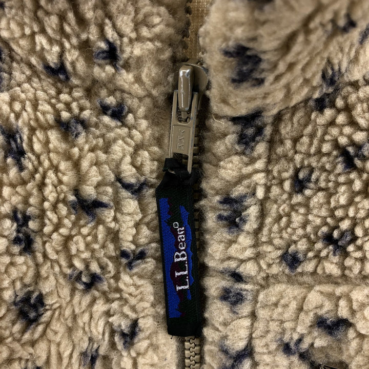 Vintage LL Bean fleece jacket from the 1980'S to 1990s, size L. unclear Beige type Vintage Second Hand