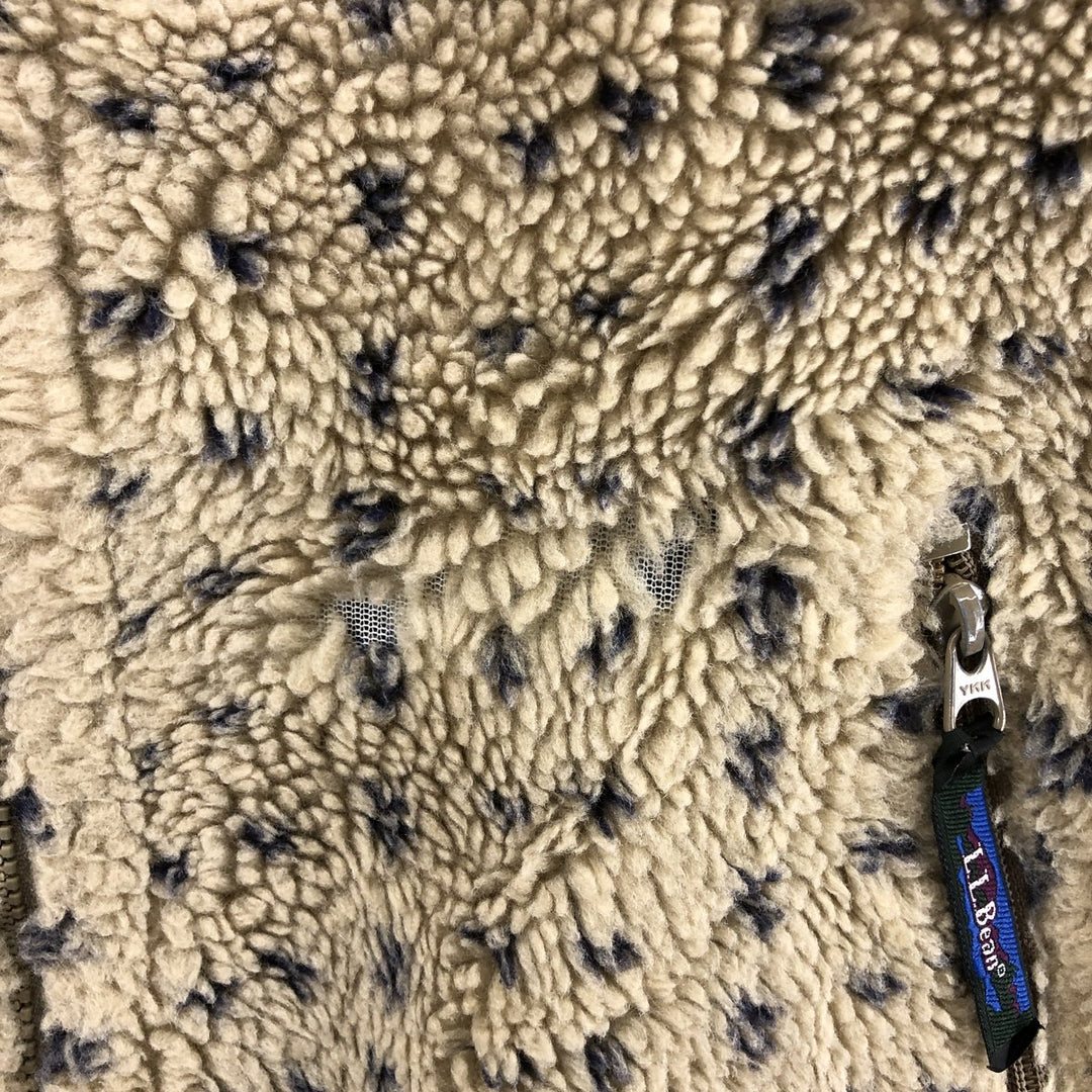 Vintage LL Bean fleece jacket from the 1980'S to 1990s, size L. unclear Beige type Vintage Second Hand