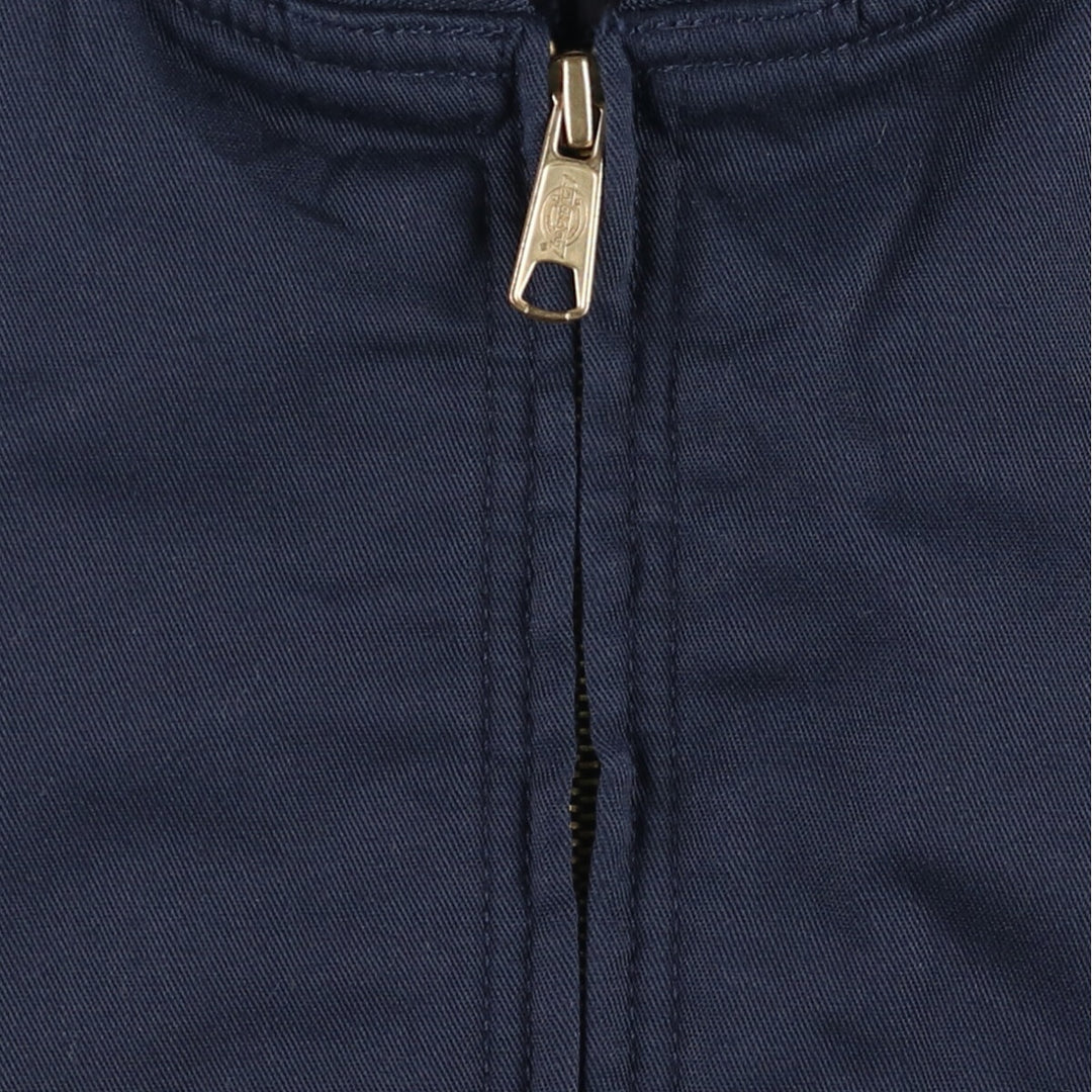 Dickies padded work jacket, men's size XL polyester navy blue type Vintage Second Hand