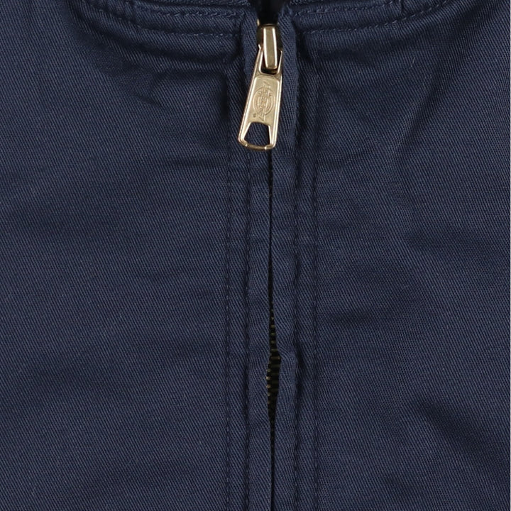 Dickies padded work jacket, men's size XL polyester navy blue type Vintage Second Hand
