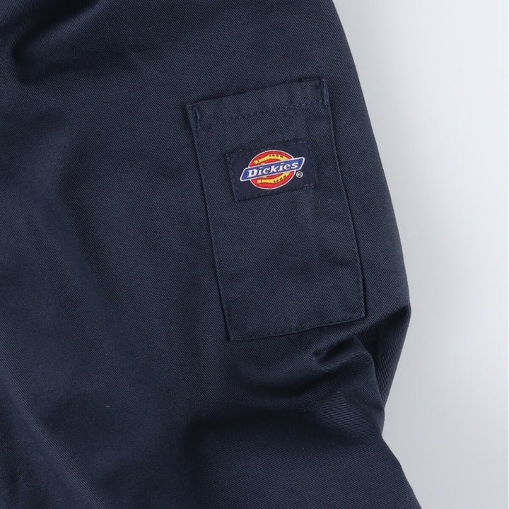 Dickies padded work jacket, men's size XL polyester navy blue type Vintage Second Hand