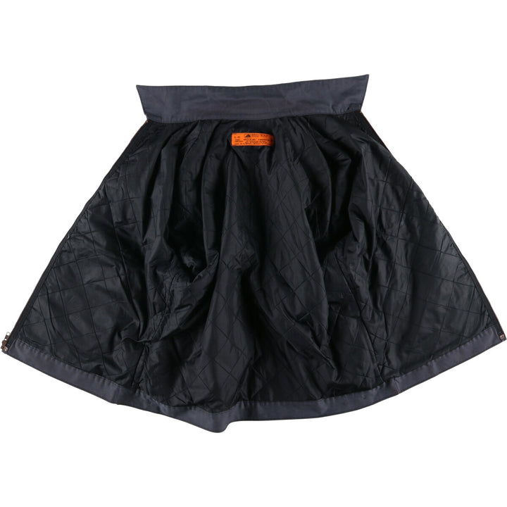 90'S Red Kap padded work jacket, men's size L, vintage polyester gray type Vintage Second Hand