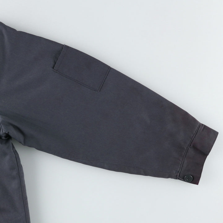 90'S Red Kap padded work jacket, men's size L, vintage polyester gray type Vintage Second Hand