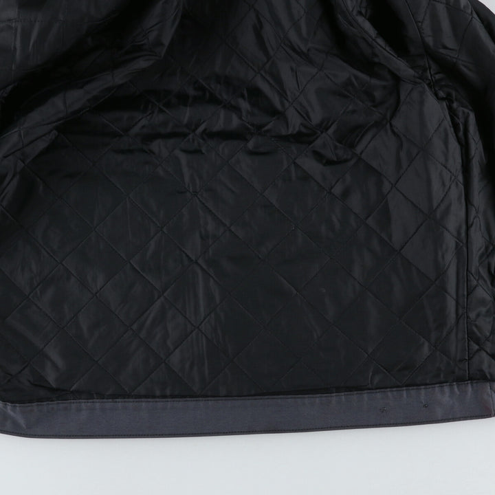 90'S Red Kap padded work jacket, men's size L, vintage polyester gray type Vintage Second Hand