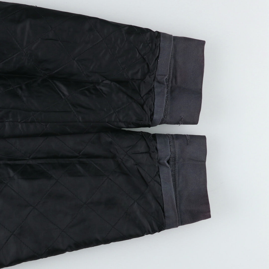 90'S Red Kap padded work jacket, men's size L, vintage polyester gray type Vintage Second Hand