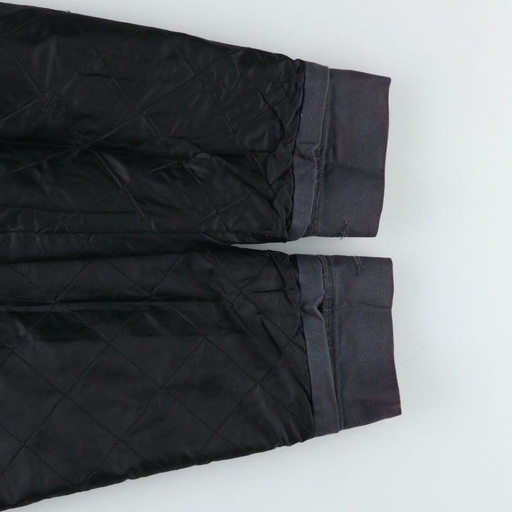 90'S Red Kap padded work jacket, men's size L, vintage polyester gray type Vintage Second Hand