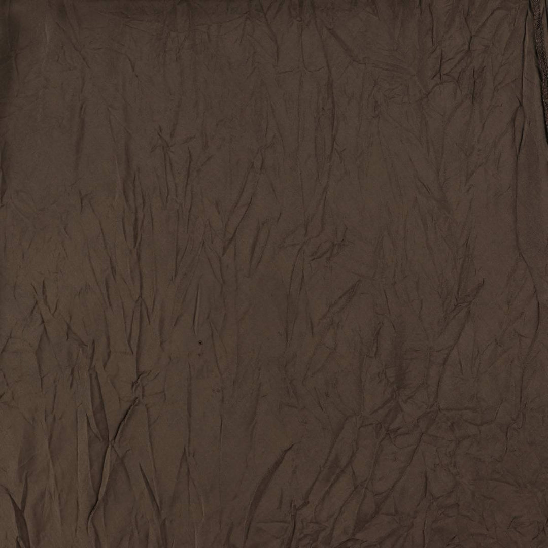 SOLAR All-Over Print Tulle Midi-Length Flared Skirt, Women's Size XS polyester brown type Vintage Second Hand