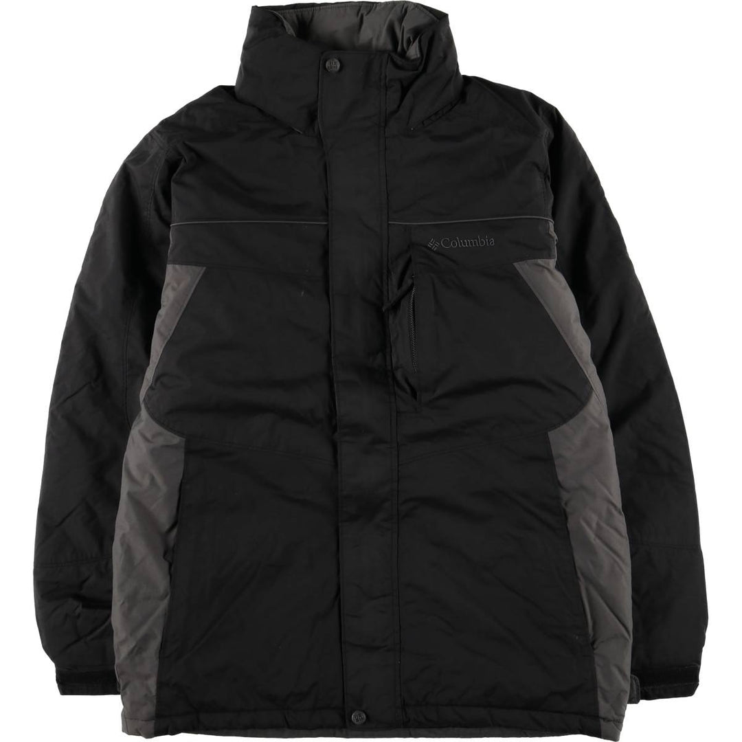 Columbia Men's Padded Mountain Jacket, Shell Jacket, Puffer Jacket, Size S Nylon black type Vintage Second Hand
