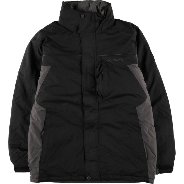 Columbia Men's Padded Mountain Jacket, Shell Jacket, Puffer Jacket, Size S Nylon black type Vintage Second Hand