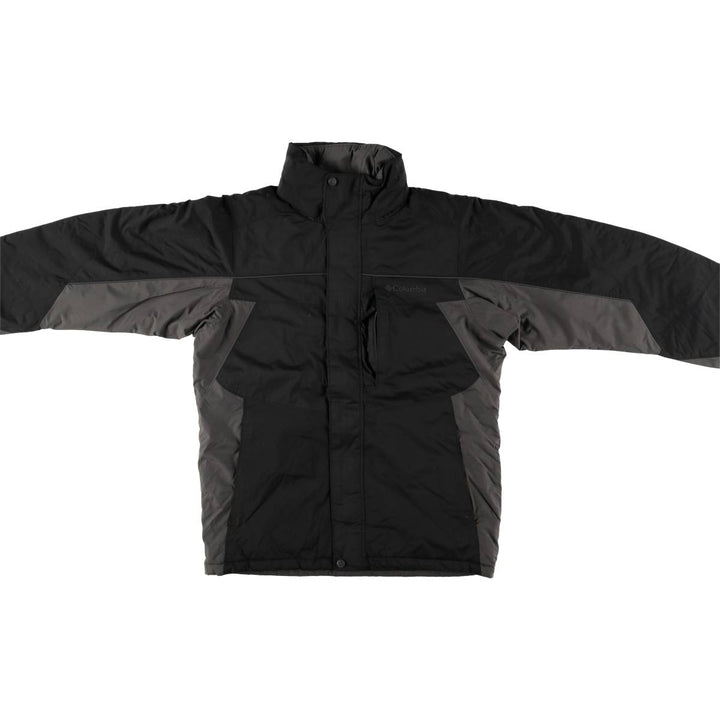 Columbia Men's Padded Mountain Jacket, Shell Jacket, Puffer Jacket, Size S Nylon black type Vintage Second Hand