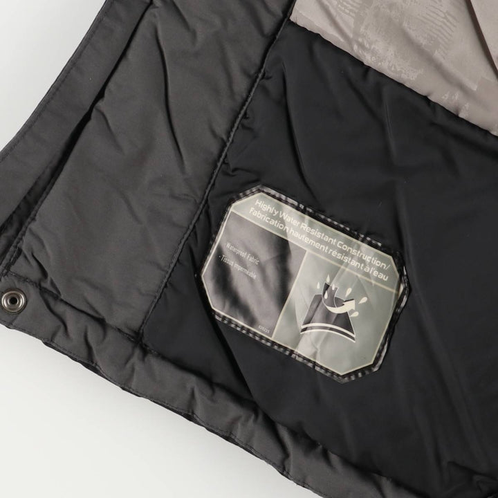Columbia Men's Padded Mountain Jacket, Shell Jacket, Puffer Jacket, Size S Nylon black type Vintage Second Hand