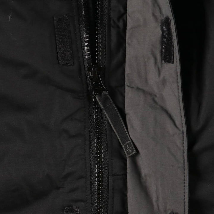 Columbia Men's Padded Mountain Jacket, Shell Jacket, Puffer Jacket, Size S Nylon black type Vintage Second Hand
