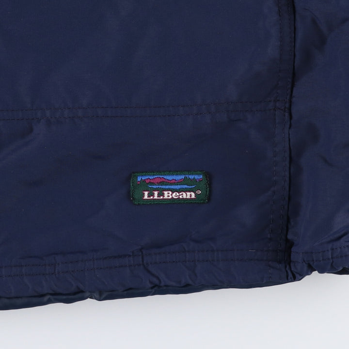 Vintage LLBean padded anorak parka from the 1980'S to 1990s, made in the USA, men's size XL unclear navy blue type Vintage Second Hand