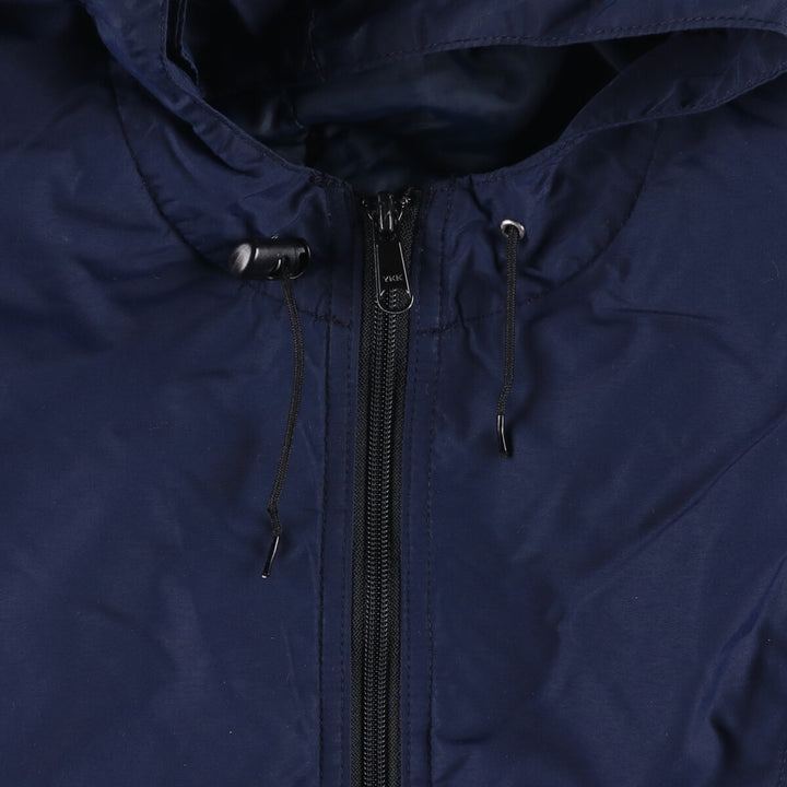 Vintage LLBean padded anorak parka from the 1980'S to 1990s, made in the USA, men's size XL unclear navy blue type Vintage Second Hand