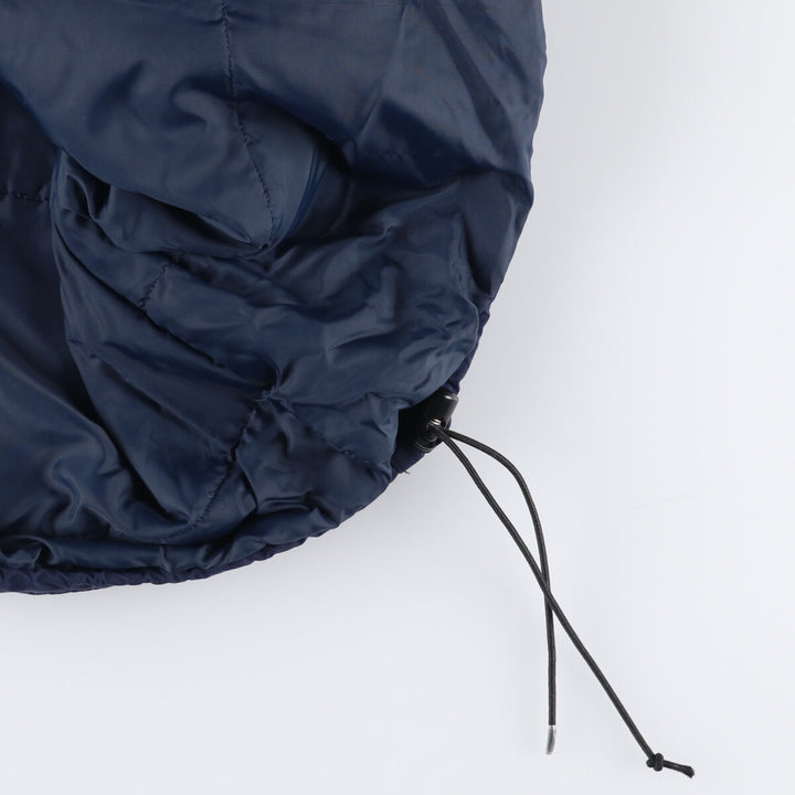 Vintage LLBean padded anorak parka from the 1980'S to 1990s, made in the USA, men's size XL unclear navy blue type Vintage Second Hand