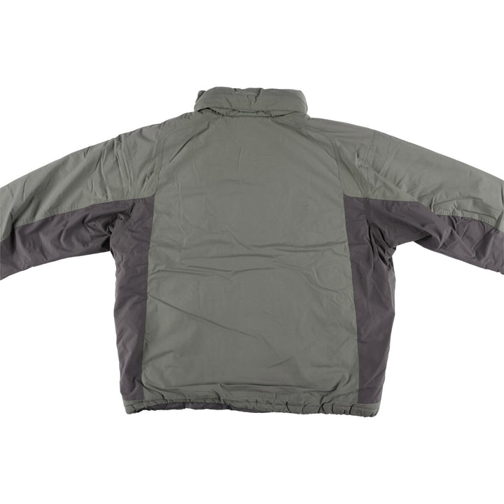 Columbia Men's Padded Mountain Jacket, Shell Jacket, Puffer Jacket, Size XL Nylon Khaki type Vintage Second Hand