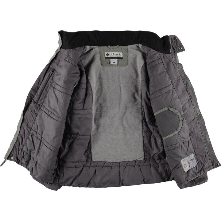 Columbia Men's Padded Mountain Jacket, Shell Jacket, Puffer Jacket, Size XL Nylon Khaki type Vintage Second Hand