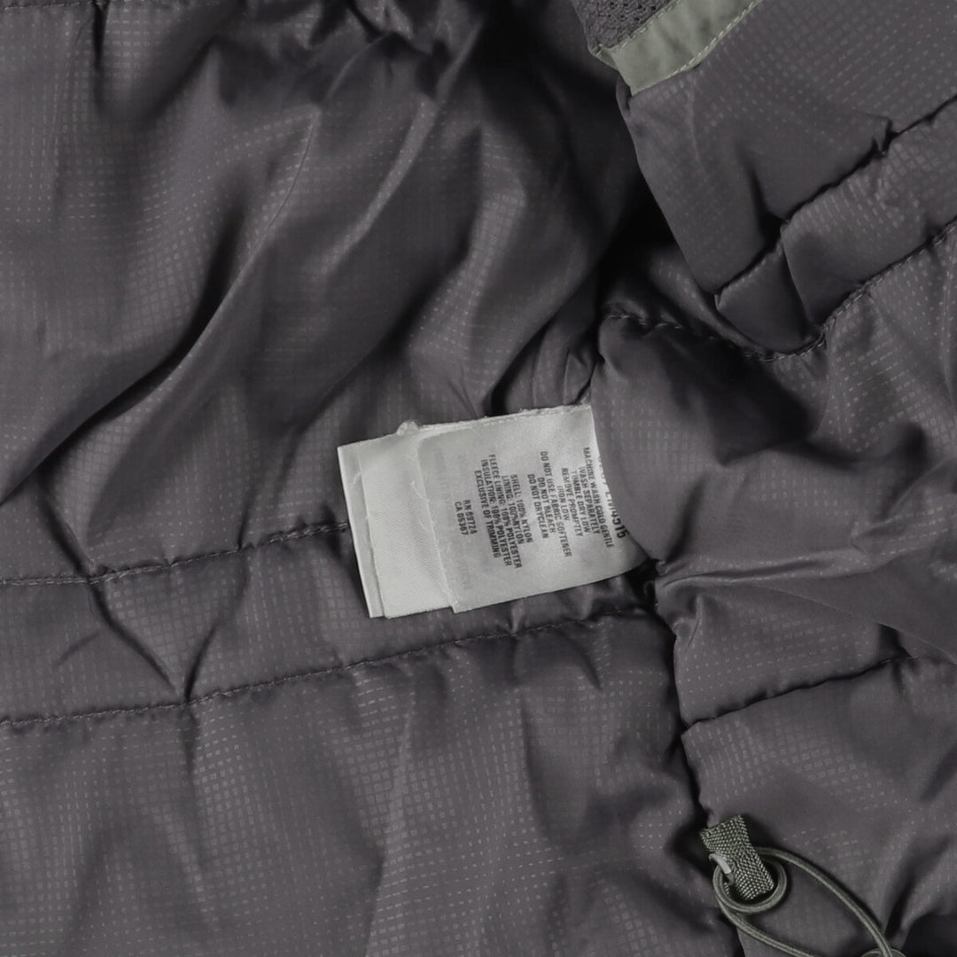 Columbia Men's Padded Mountain Jacket, Shell Jacket, Puffer Jacket, Size XL Nylon Khaki type Vintage Second Hand