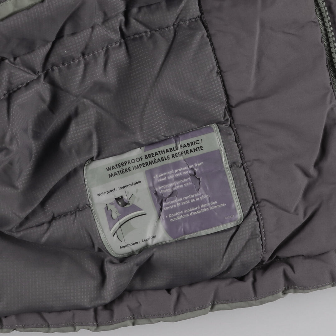 Columbia Men's Padded Mountain Jacket, Shell Jacket, Puffer Jacket, Size XL Nylon Khaki type Vintage Second Hand