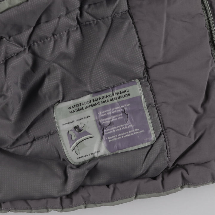 Columbia Men's Padded Mountain Jacket, Shell Jacket, Puffer Jacket, Size XL Nylon Khaki type Vintage Second Hand