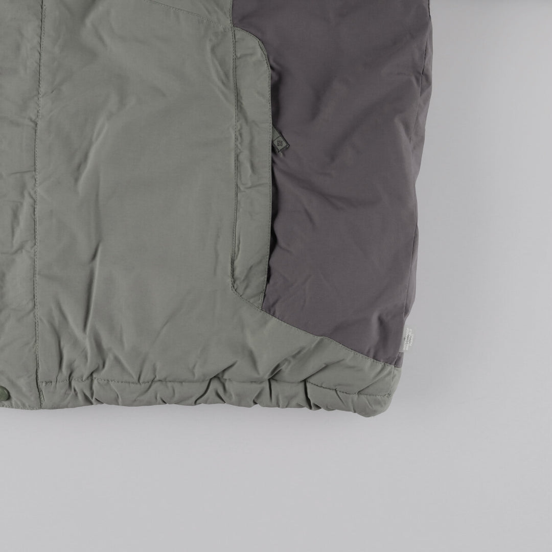 Columbia Men's Padded Mountain Jacket, Shell Jacket, Puffer Jacket, Size XL Nylon Khaki type Vintage Second Hand