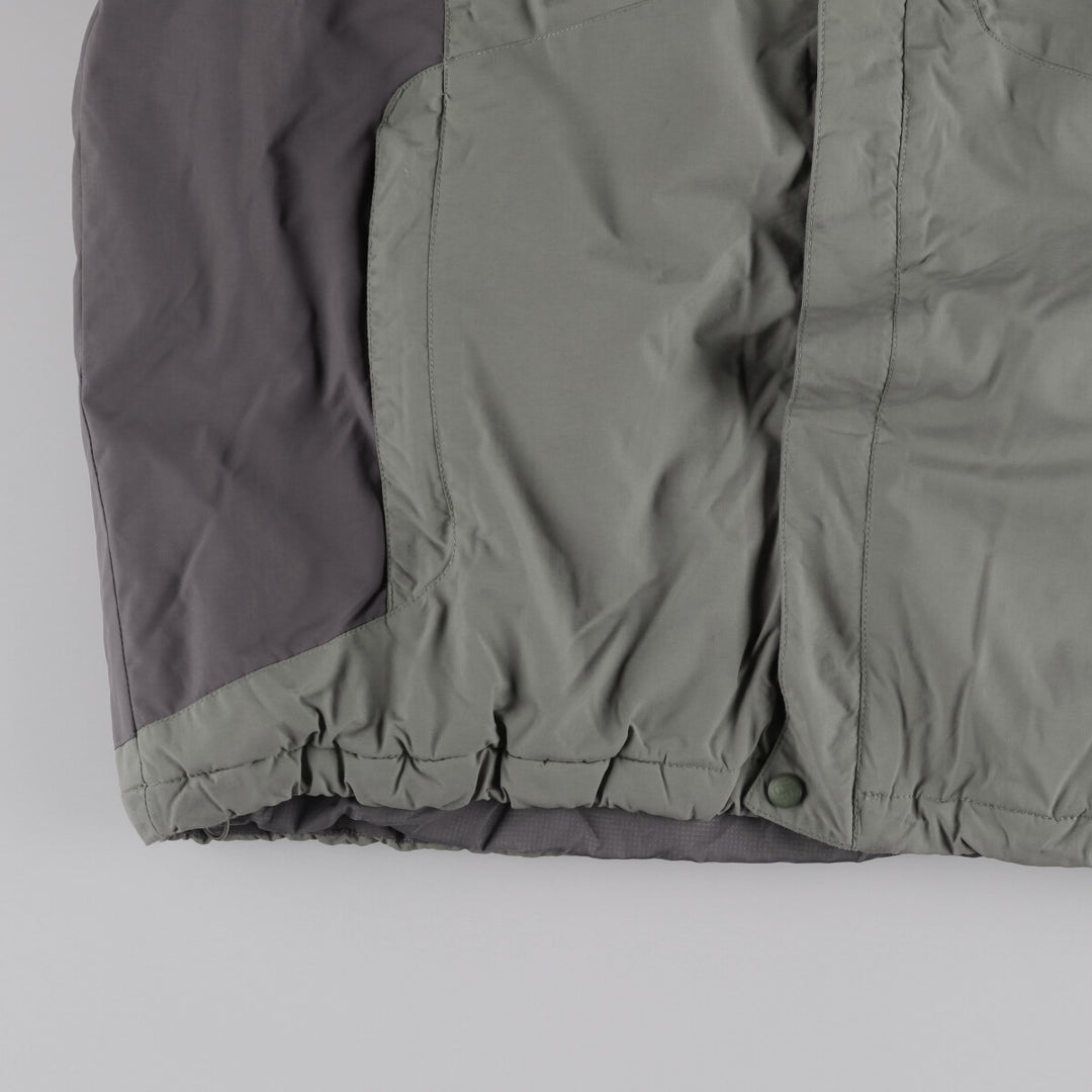 Columbia Men's Padded Mountain Jacket, Shell Jacket, Puffer Jacket, Size XL Nylon Khaki type Vintage Second Hand