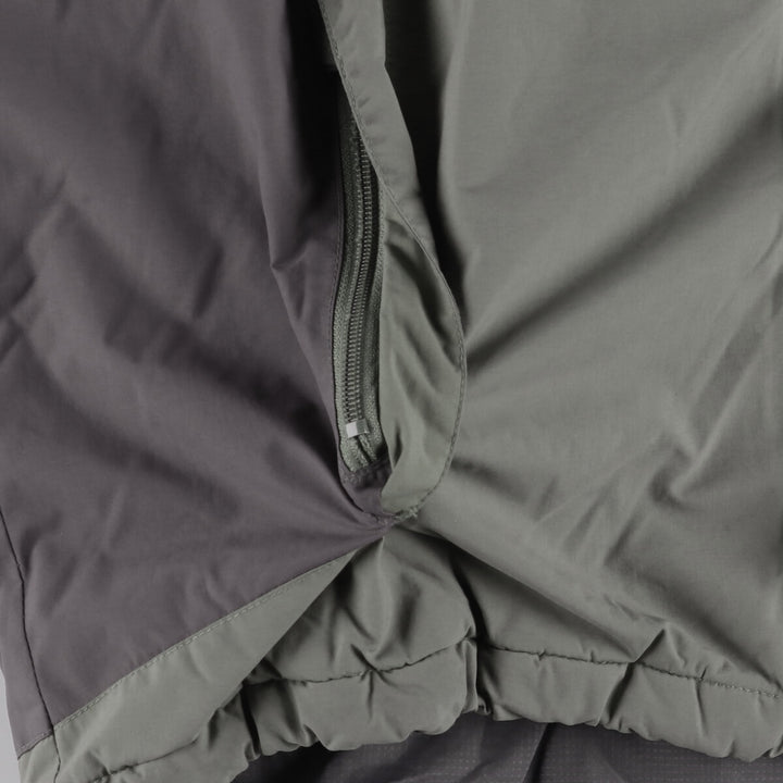 Columbia Men's Padded Mountain Jacket, Shell Jacket, Puffer Jacket, Size XL Nylon Khaki type Vintage Second Hand