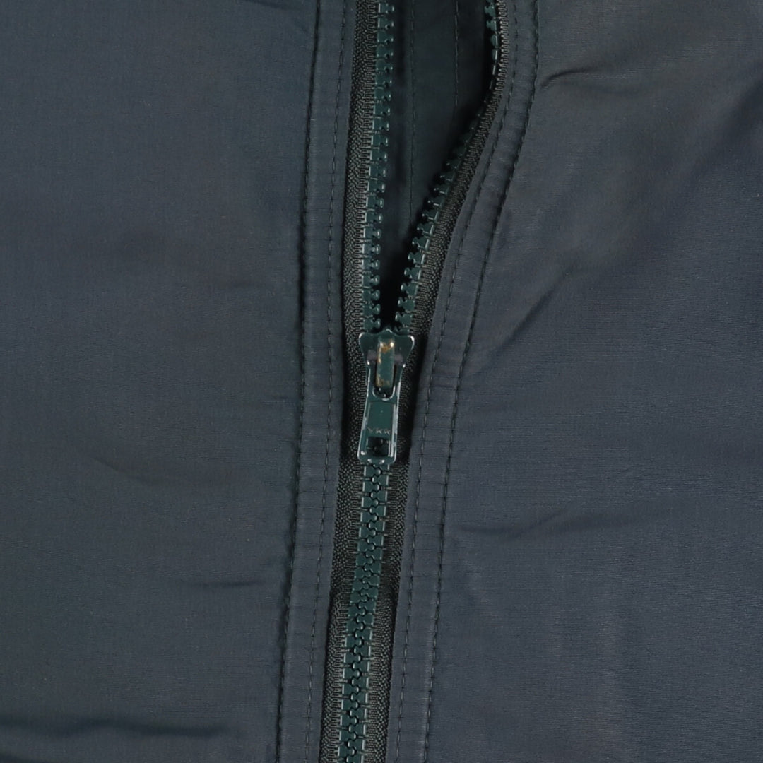 LLBean Nylon Jacket, Men's Size L Nylon green type Vintage Second Hand