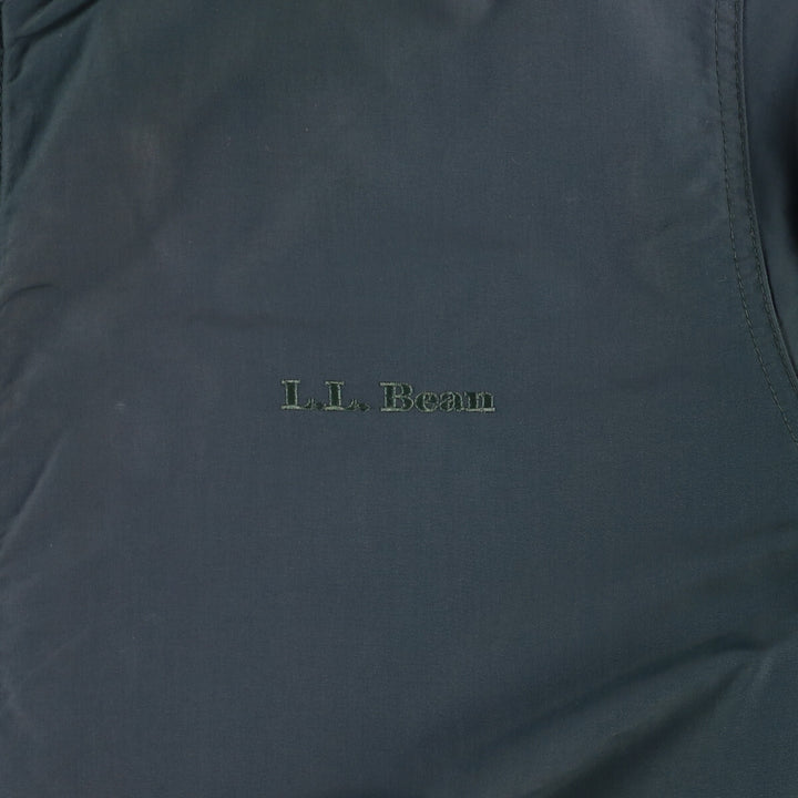 LLBean Nylon Jacket, Men's Size L Nylon green type Vintage Second Hand