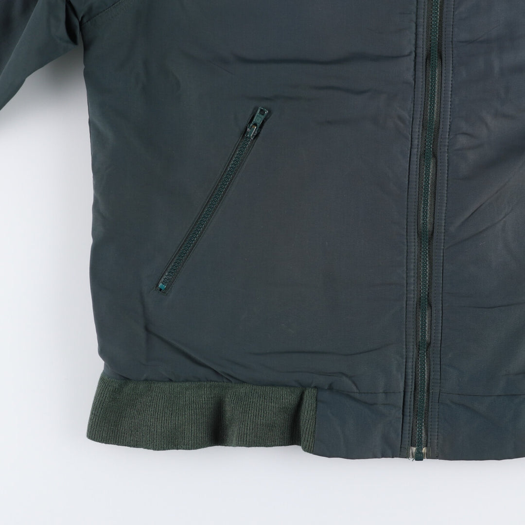 LLBean Nylon Jacket, Men's Size L Nylon green type Vintage Second Hand