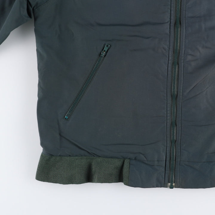 LLBean Nylon Jacket, Men's Size L Nylon green type Vintage Second Hand