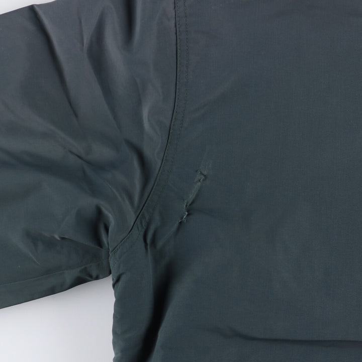 LLBean Nylon Jacket, Men's Size L Nylon green type Vintage Second Hand