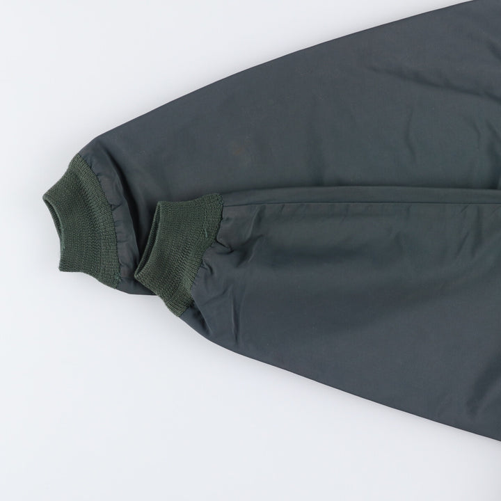 LLBean Nylon Jacket, Men's Size L Nylon green type Vintage Second Hand