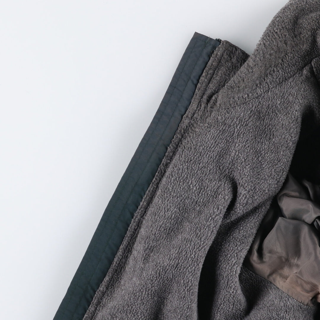 LLBean Nylon Jacket, Men's Size L Nylon green type Vintage Second Hand