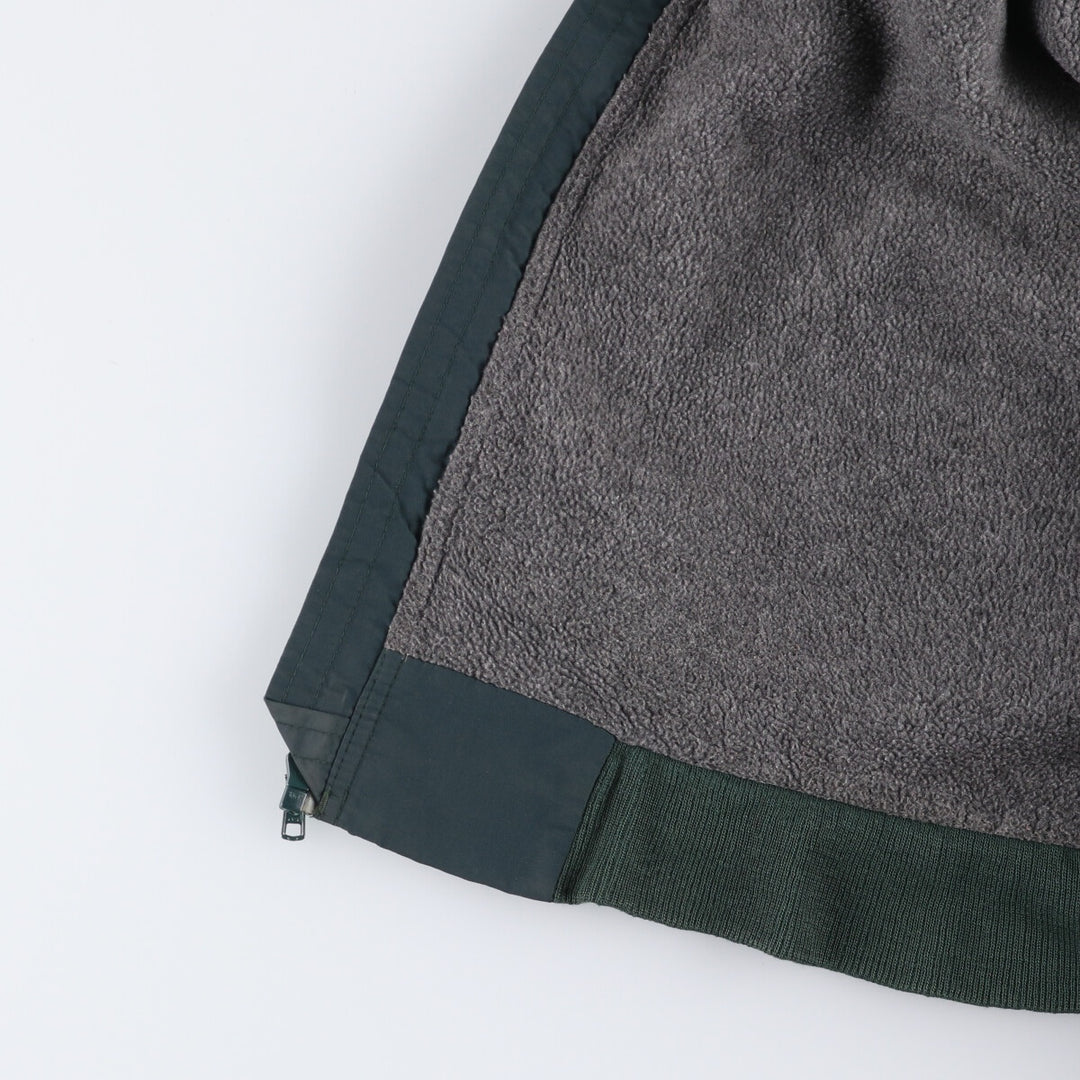 LLBean Nylon Jacket, Men's Size L Nylon green type Vintage Second Hand